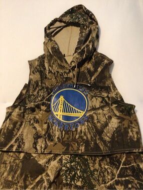 Golden state warriors vest and pants camo